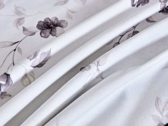 Постельное белье Asabella семейное, фланель 2103-7