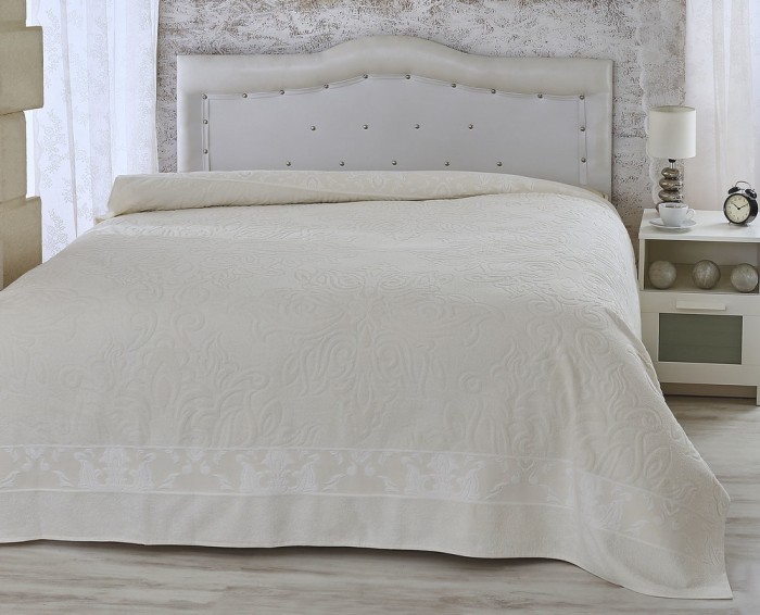 MEDUSA (крем) Простынь Махровая 200х220