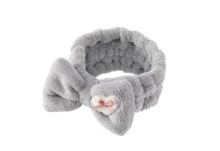 Повязка для волос №4 (серая)