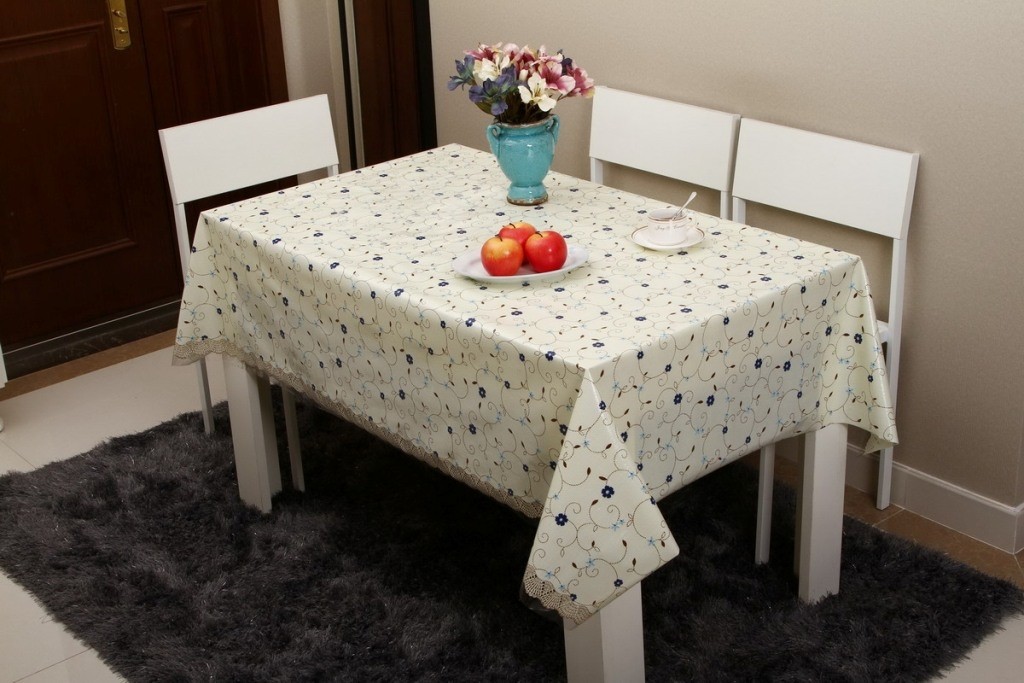 LA-1 (DM-10001C) Скатерть LACE