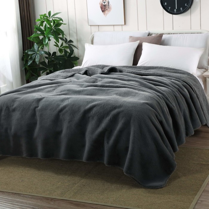 Аурелия (антрацит) Покрывало 220х240