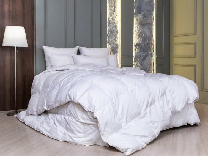 Одеяло WHITE FAMILIE DOWN теплое с бортиком 160х220