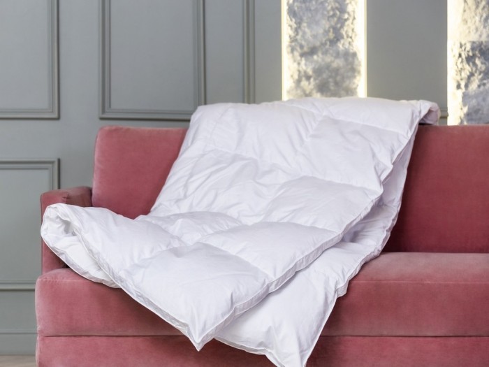 Одеяло WHITE FAMILIE DOWN теплое с бортиком 160х220