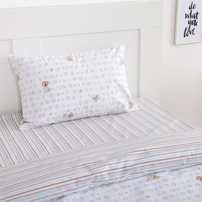 Постельное бельё Этель «Звездочет» 1,5 сп, 145х210±2 см, 150х210±3 см, 50х70±3 см