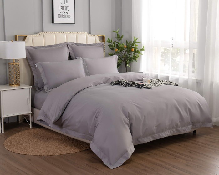 Флоренция (серебро) Комплект постельного белья Евро 4н