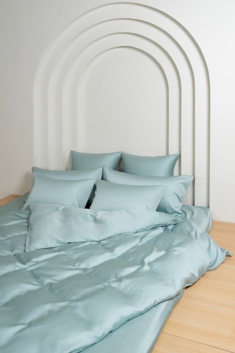 Постельное белье Sea Wave Brilliant Grass Семейный 70 х 70 (2 шт) простыня на резинке