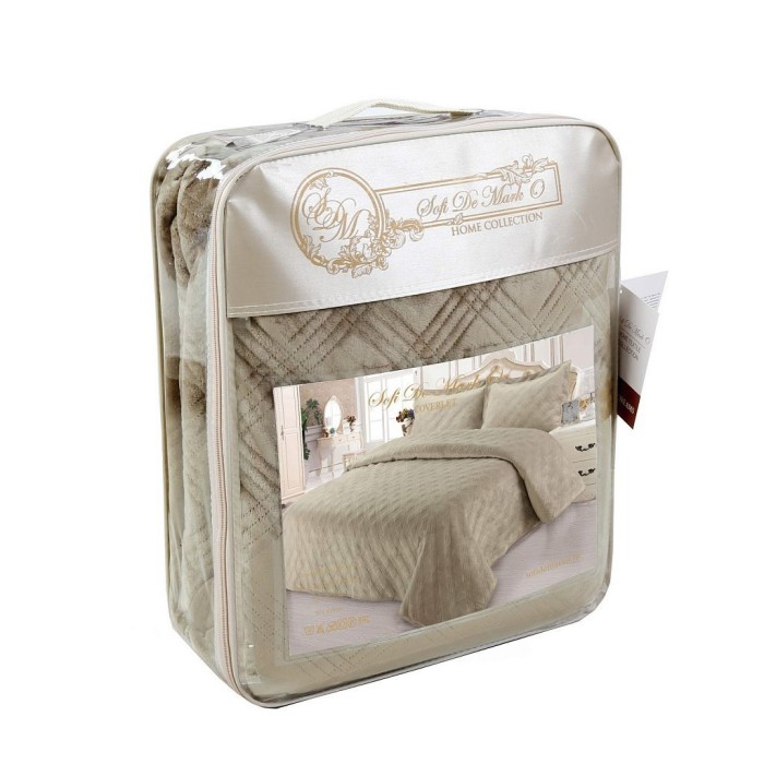 Эвридика (беж) Покрывало 230х250