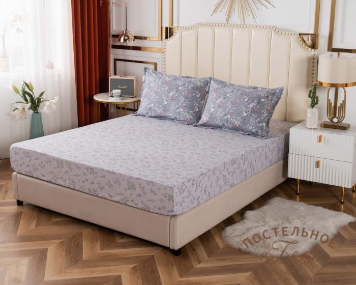 Холли серая Комплект 160х200х30