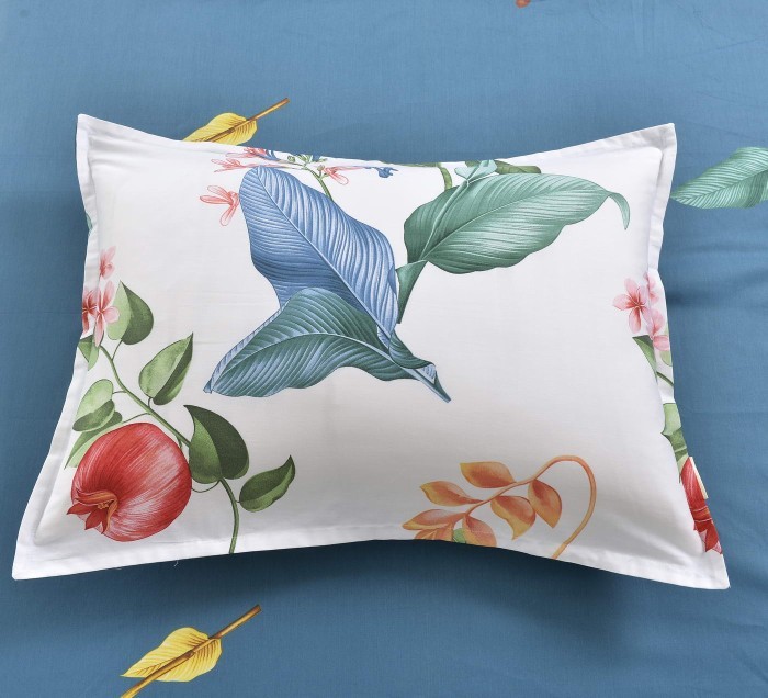 Филия (синий) Комплект постельного белья сатин 1.6