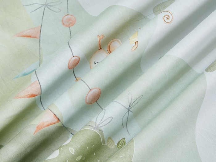 Комплект постельного белья 1,5-спальный, египетский хлопок Premium 2310-4S 