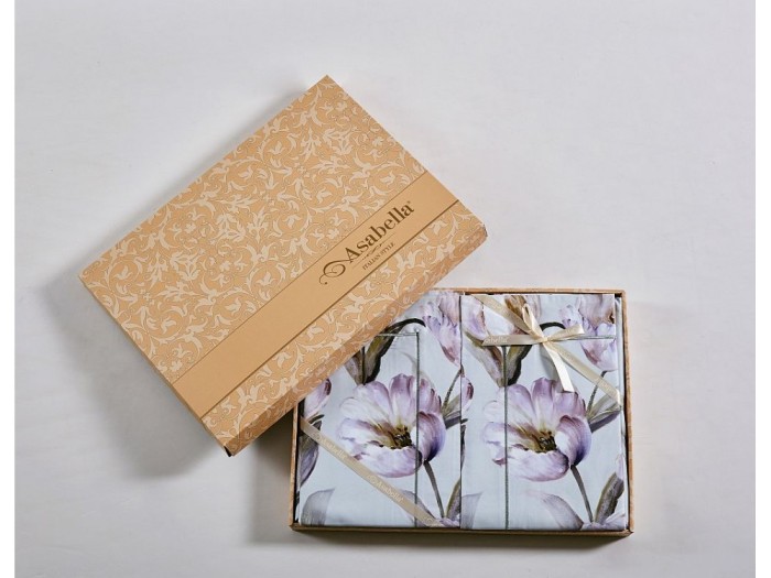 Комплект постельного белья 1,5-спальный, египетский хлопок Premium 2364-4S 