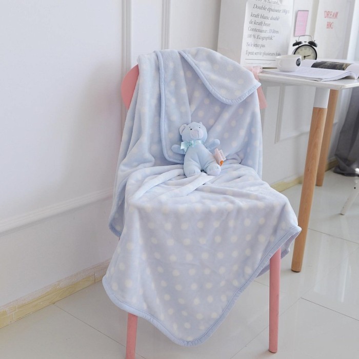 Тедди (голубой) Покрывало Детское 100х150