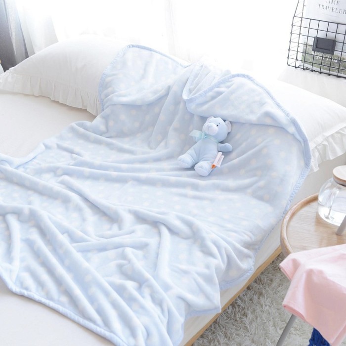 Тедди (голубой) Покрывало Детское 100х150