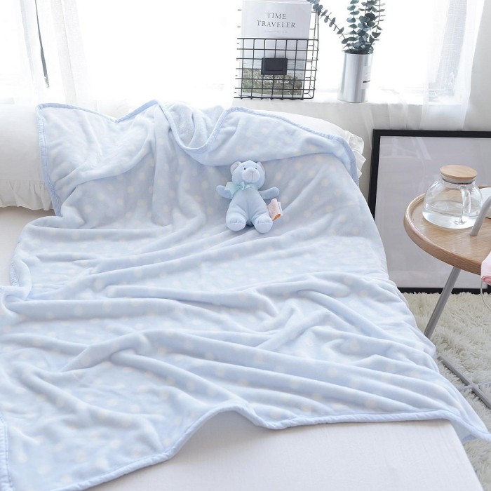 Тедди (голубой) Покрывало Детское 100х150