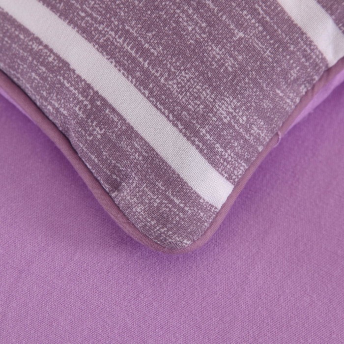 Тиана (фиолет) Комплект постельного белья жатка Евро 4н