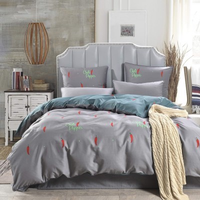 Чилли (серый) Комплект постельного белья сатин 1.6