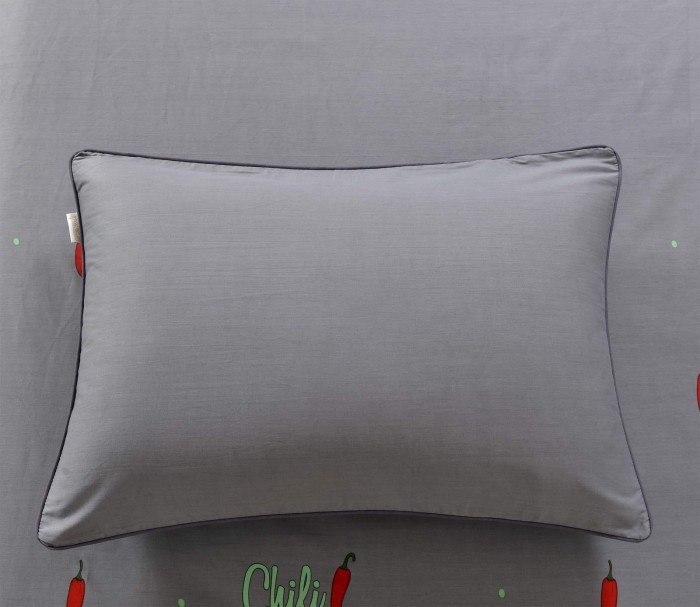 Чилли (серый) Комплект постельного белья сатин 1.6