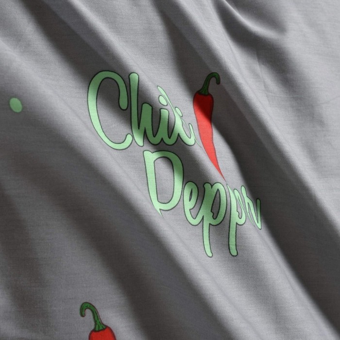 Чилли (серый) Комплект постельного белья сатин 1.6