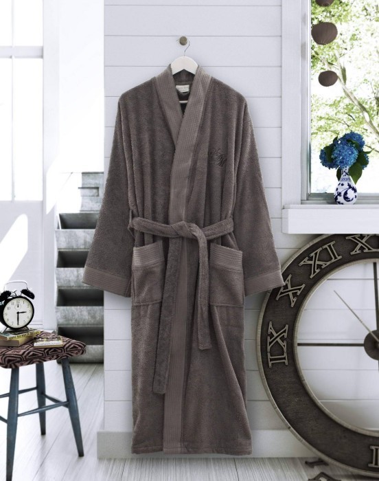 VELNES XXXL (беж) Мужской Халат