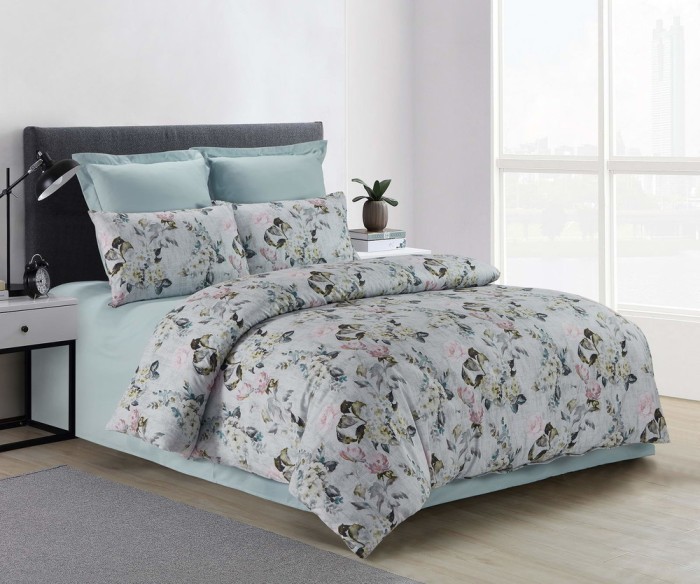 Тауриэль (зеленая) Комплект постельного белья модерн Евро 4н