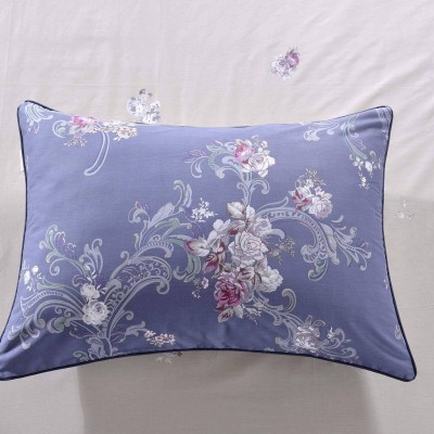 Клименция (синяя) Комплект постельного белья сатин 1.6