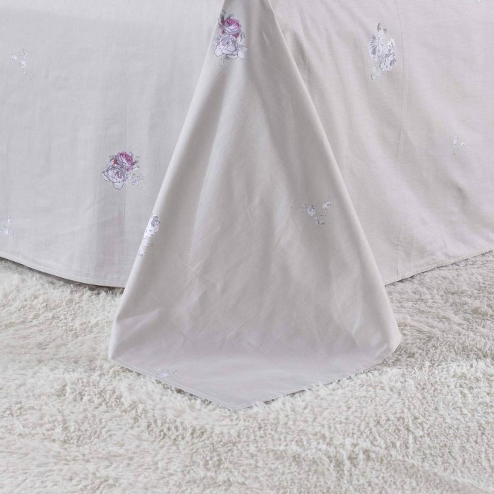 Клименция (синяя) Комплект постельного белья сатин 1.6