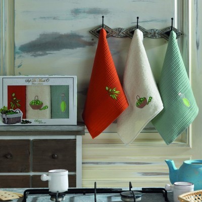 OLIVA Салфетки Вафельные 40x60 1-3