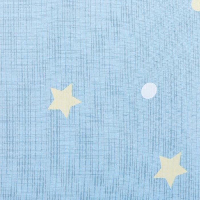 Тюль "Этель" 250*260 см Planets time без утяжелителя, 100% п/э