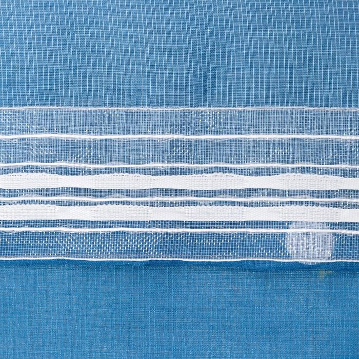 Тюль "Этель" 250*260 см Planets time без утяжелителя, 100% п/э