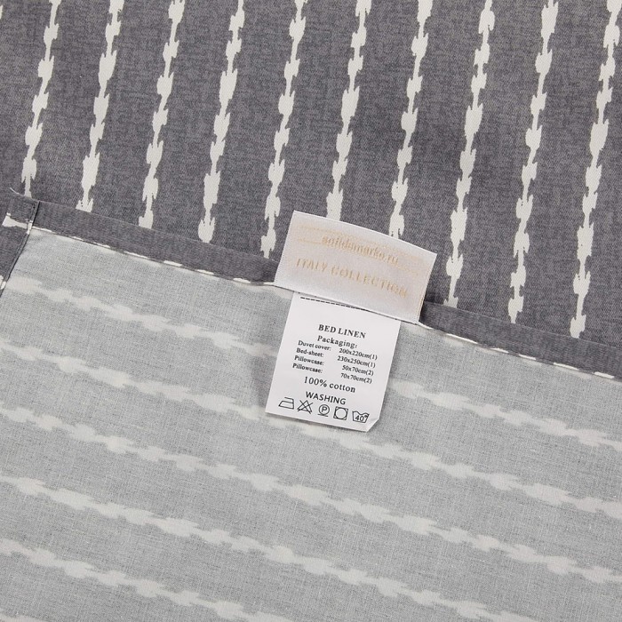 Рикардо Комплект постельного белья сатин Евро 4н