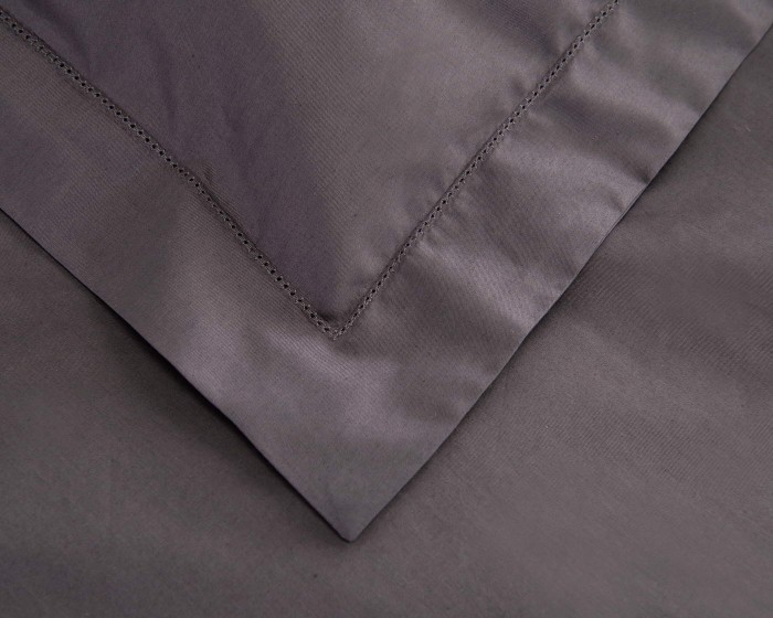 Флоренция (антрацит) Комплект постельного белья Евро 4н