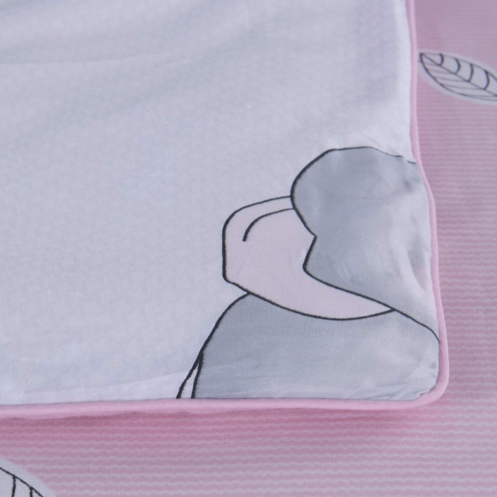 Слоник-Веселый слоник (розовый) Комплект постельного белья детский