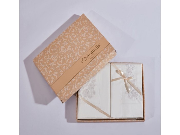 Постельное белье Asabella 2236-6 евро люкс-сатин