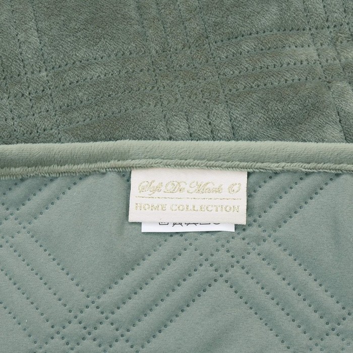 Эвридика (зеленая) Покрывало 230х250