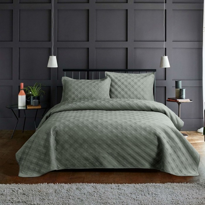 Эвридика (зеленая) Покрывало 230х250