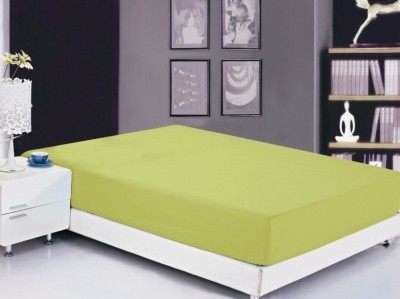 Простынь на резинке сатин однотонный PRC-R-13 90x200