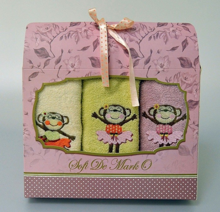 MIRAN 30X50 см 1х3 салфетки махр. V2