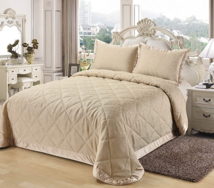 Камида (беж) Покрывало 240х260