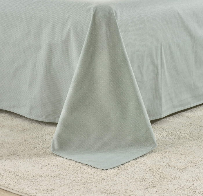 Спенсер (зеленый) Комплект постельного белья сатин Евро 4н