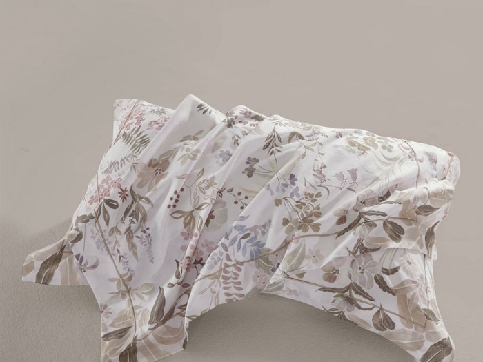 Комплект постельного белья 1,5-спальный, сатин с лазерной печатью 2341-4S