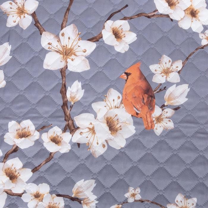 Покрывало "Этель" 2 сп Вечерний сад, 180х220 см, микрофибра