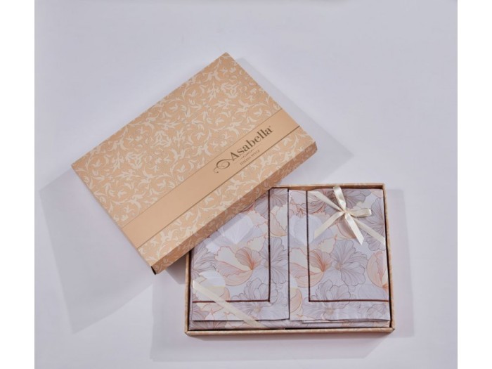 Постельное белье Asabella 2107-6- евро египетский хлопок люкс-сатин