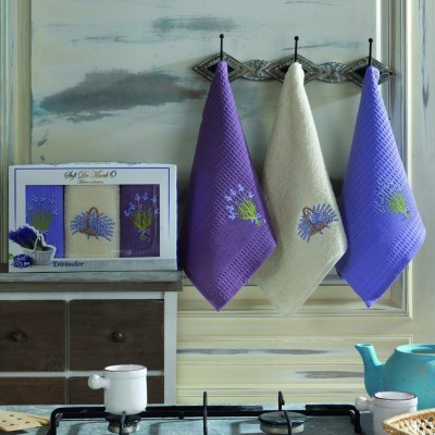 LAVANDER Салфетки Вафельные 40x60 1-3