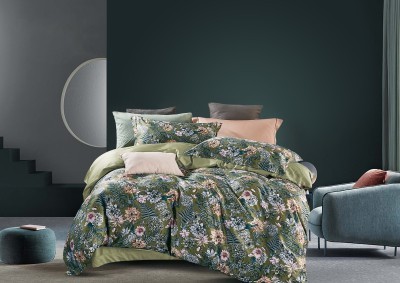 Постельное белье Египетский хлопок евро 4 наволочки TIS07-869