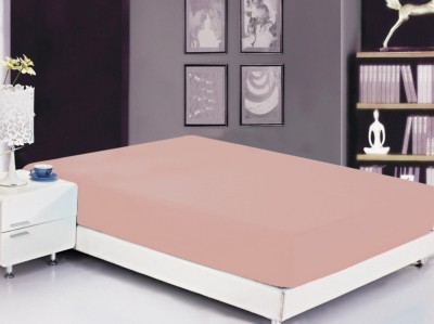 Простынь на резинке сатин однотонный PRC-R-22 160x200