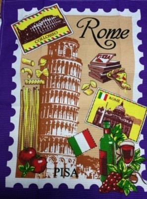 Полотенца вафельные 4895-4-50x60 - 3шт в уп.