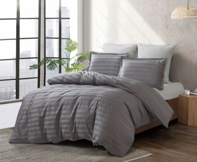 Комплект постельного белья страйп-сатин OD-86 Евро