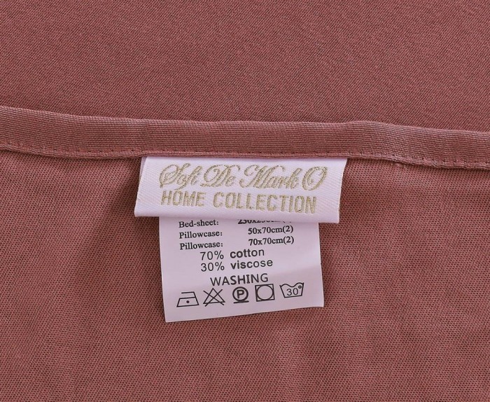 Тиана (марсала) Комплект постельного белья жатка Евро 4н