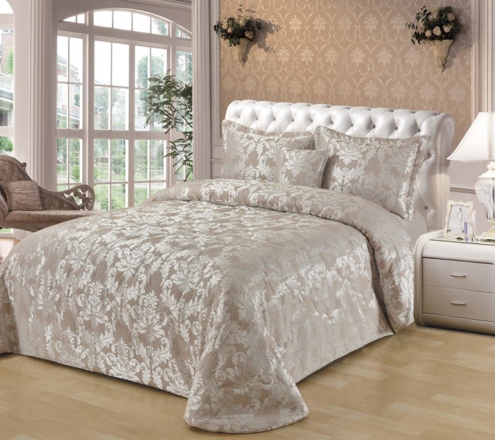 Эрколано №2 (беж) Покрывало 240х260