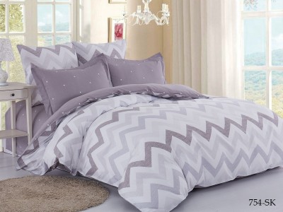 Комплект постельного белья 1,5-пальный Сатин печатный 70х70-2шт SK-15/754